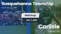 Matchup: Susquehanna vs. Carlisle  2016