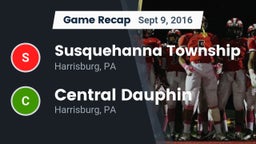 Recap: Susquehanna Township  vs. Central Dauphin  2016