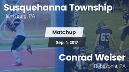 Matchup: Susquehanna vs. Conrad Weiser  2017
