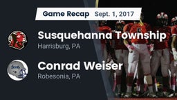 Recap: Susquehanna Township  vs. Conrad Weiser  2017