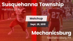 Matchup: Susquehanna vs. Mechanicsburg  2018