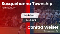 Matchup: Susquehanna vs. Conrad Weiser  2018
