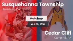 Matchup: Susquehanna vs. Cedar Cliff  2018