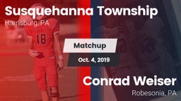 Matchup: Susquehanna vs. Conrad Weiser  2019