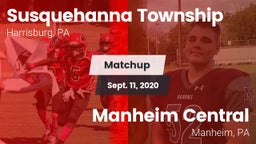 Matchup: Susquehanna vs. Manheim Central  2020