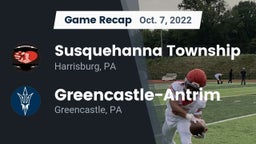 Recap: Susquehanna Township  vs. Greencastle-Antrim  2022