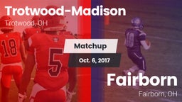 Matchup: Trotwood-Madison vs. Fairborn 2017