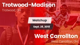 Matchup: Trotwood-Madison vs. West Carrollton  2018