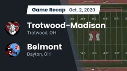 Recap: Trotwood-Madison  vs. Belmont  2020