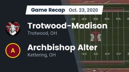 Recap: Trotwood-Madison  vs. Archbishop Alter  2020