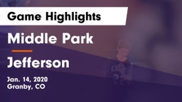 Middle Park  vs Jefferson Game Highlights - Jan. 14, 2020