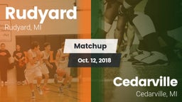Matchup: Rudyard  vs. Cedarville  2018