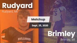 Matchup: Rudyard  vs. Brimley  2020