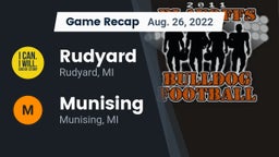 Recap: Rudyard  vs. Munising  2022