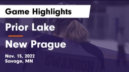 Prior Lake  vs New Prague  Game Highlights - Nov. 15, 2022