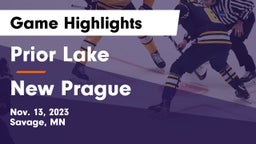Prior Lake  vs New Prague  Game Highlights - Nov. 13, 2023