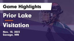 Prior Lake  vs Visitation  Game Highlights - Nov. 18, 2023