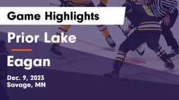 Prior Lake  vs Eagan  Game Highlights - Dec. 9, 2023