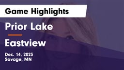 Prior Lake  vs Eastview  Game Highlights - Dec. 14, 2023