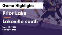 Prior Lake  vs Lakeville south Game Highlights - Jan. 18, 2024