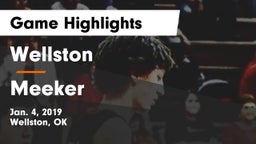 Wellston  vs Meeker  Game Highlights - Jan. 4, 2019