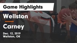Wellston  vs Carney Game Highlights - Dec. 12, 2019
