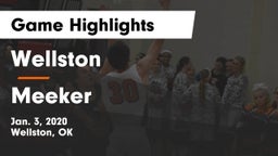 Wellston  vs Meeker  Game Highlights - Jan. 3, 2020