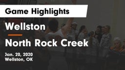 Wellston  vs North Rock Creek  Game Highlights - Jan. 20, 2020
