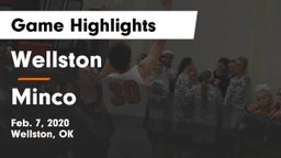 Wellston  vs Minco  Game Highlights - Feb. 7, 2020