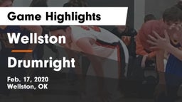 Wellston  vs Drumright  Game Highlights - Feb. 17, 2020