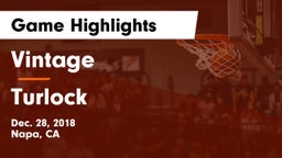 Vintage  vs Turlock  Game Highlights - Dec. 28, 2018