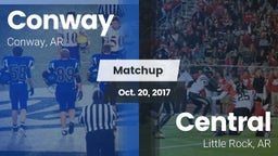 Matchup: Conway  vs. Central  2017