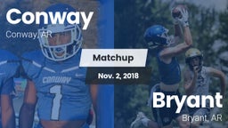 Matchup: Conway  vs. Bryant  2018