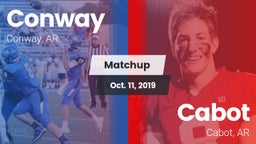 Matchup: Conway  vs. Cabot  2019