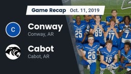 Recap: Conway  vs. Cabot  2019