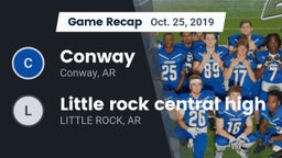 Recap: Conway  vs. Little rock central high 2019