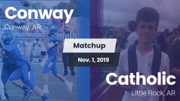 Matchup: Conway  vs. Catholic  2019