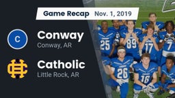 Recap: Conway  vs. Catholic  2019