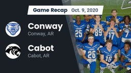 Recap: Conway  vs. Cabot  2020