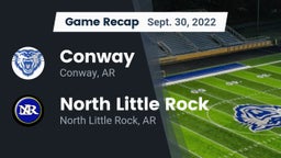 Recap: Conway  vs. North Little Rock  2022