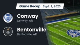Recap: Conway  vs. Bentonville  2023