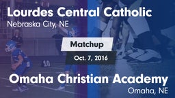Matchup: Lourdes Central vs. Omaha Christian Academy  2016