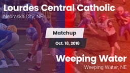 Matchup: Lourdes Central vs. Weeping Water  2018
