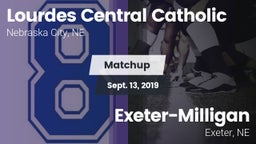 Matchup: Lourdes Central vs. Exeter-Milligan  2019