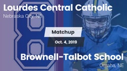 Matchup: Lourdes Central vs. Brownell-Talbot School 2019
