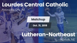 Matchup: Lourdes Central vs. Lutheran-Northeast  2019