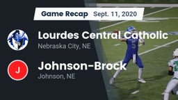 Recap: Lourdes Central Catholic  vs. Johnson-Brock  2020