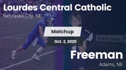 Matchup: Lourdes Central vs. Freeman  2020