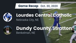 Recap: Lourdes Central Catholic  vs. Dundy County Stratton  2020