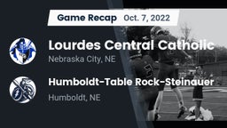 Recap: Lourdes Central Catholic  vs. Humboldt-Table Rock-Steinauer  2022